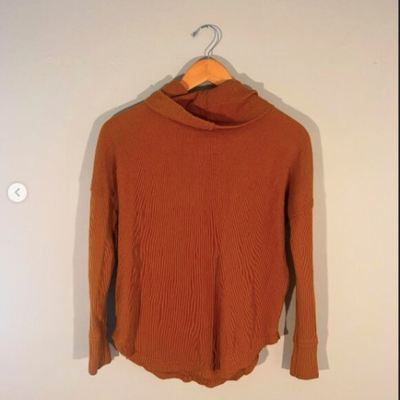 $41 ADD ON Anthropologie oversized pullover turtleneck XS Small Medium Urban - Picture 6 of 6